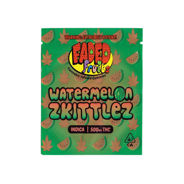 Faded Fruits Watermelon Zkittlez Gummies