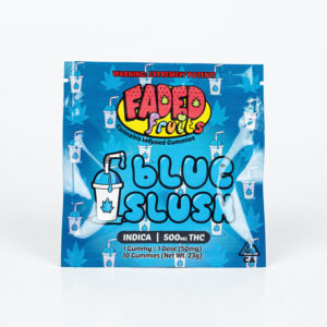 Faded Fruits Blue Slush Gummies