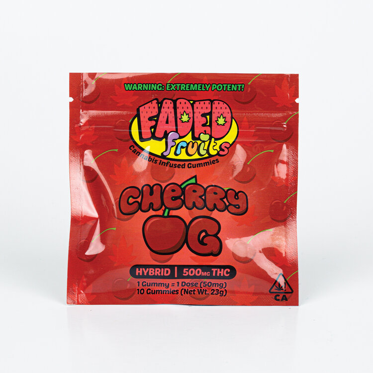 Faded Fruits Cherry OG Gummies