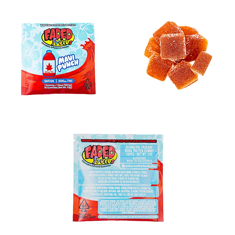 Faded Fruits Maui Punch Gummies